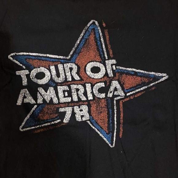 Rolling Stones Black T-Shirt Sz M - Picture 6 of 6